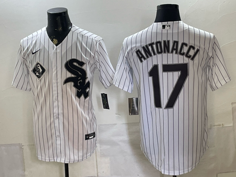 Men 2025 Chicago White Sox #17 Antonacci white Game Nike MLB Jersey 0722002